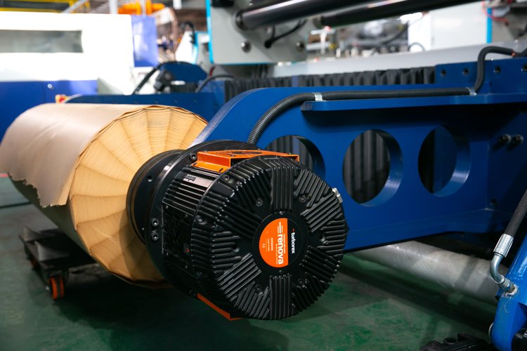 hydraulic shaftless unwinder stand