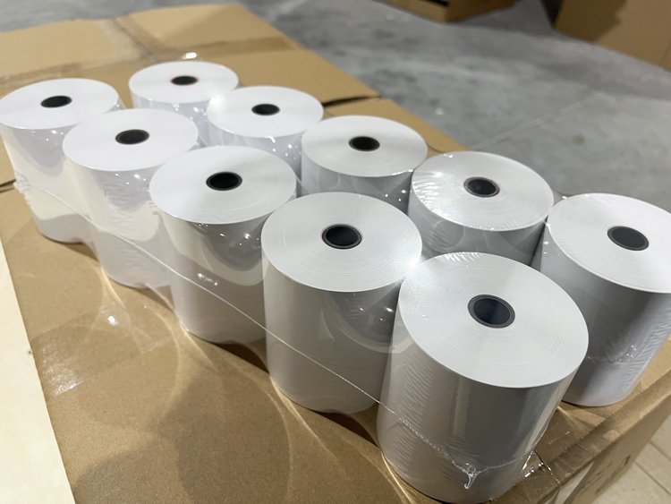 packed thermal paper rolls