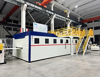 double belt press machine 351