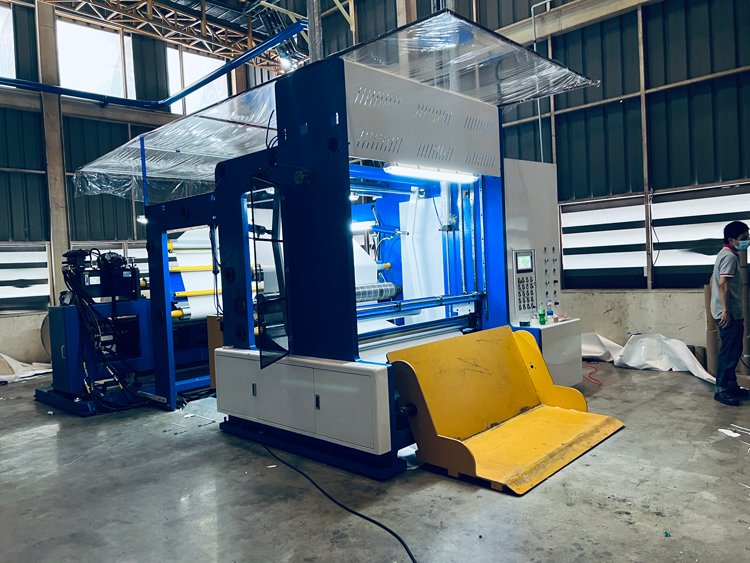 two drum surface slitter rewinder