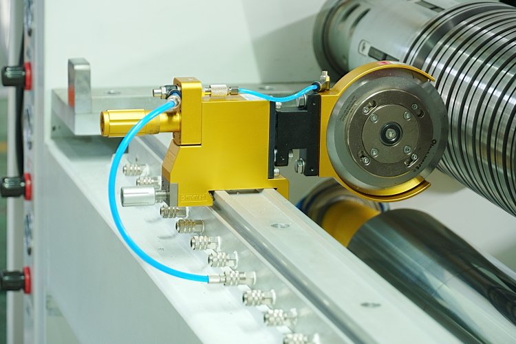 drum slitter rewinder machine air slitting knife